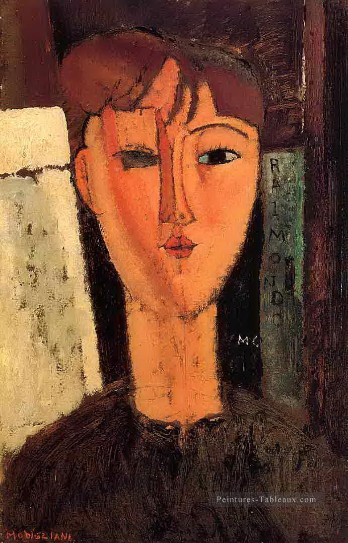 raimondo 1915 Amedeo Modigliani Peintures à l'huile